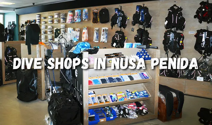 Our Dive shop in Nusa Penida