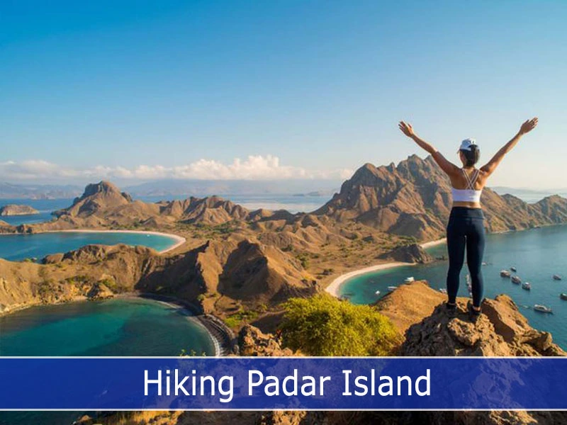 Hiking in Padar Island