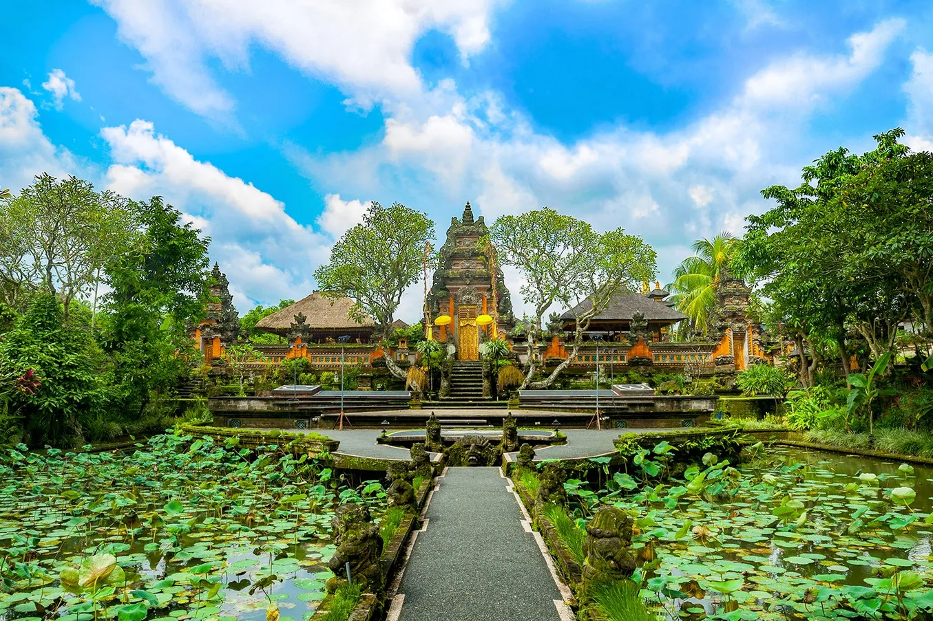 Royal palace of Ubud, Bali