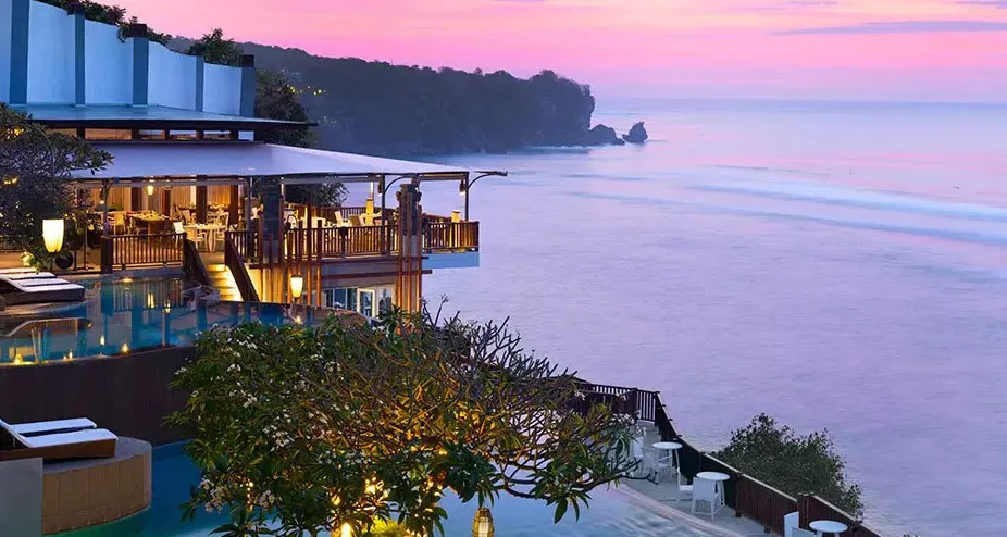 Enjoy sunset on Uluwatu