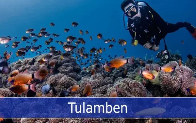 dive site on Tulamben