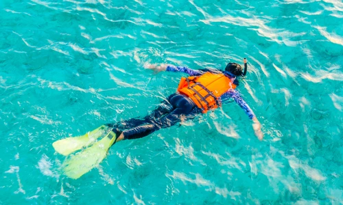 Don't touch anything underwater